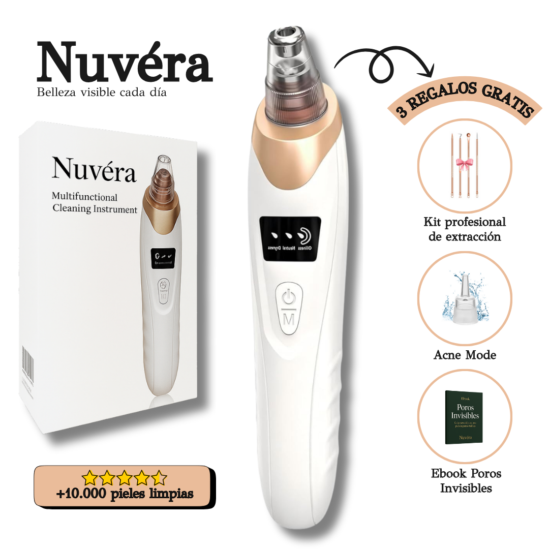 Nuvéra™ Extractor profesional de puntos negros