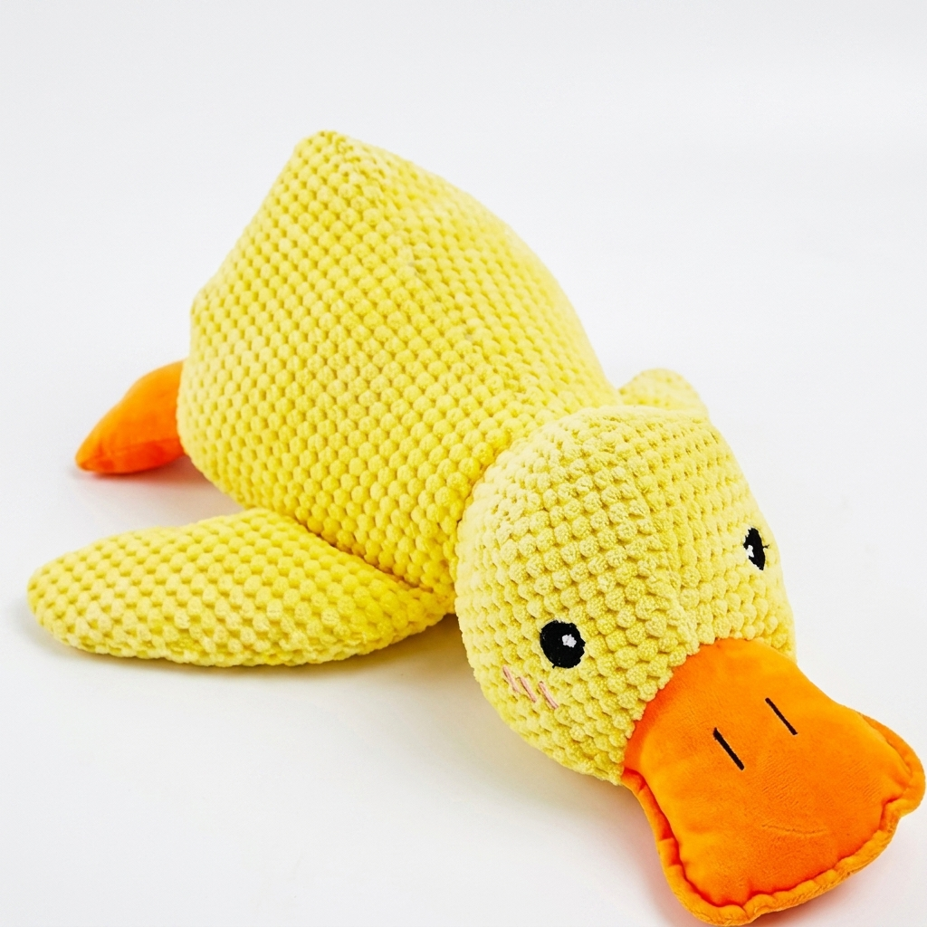 HushPaw Calming Duck Toy - product shot white background
